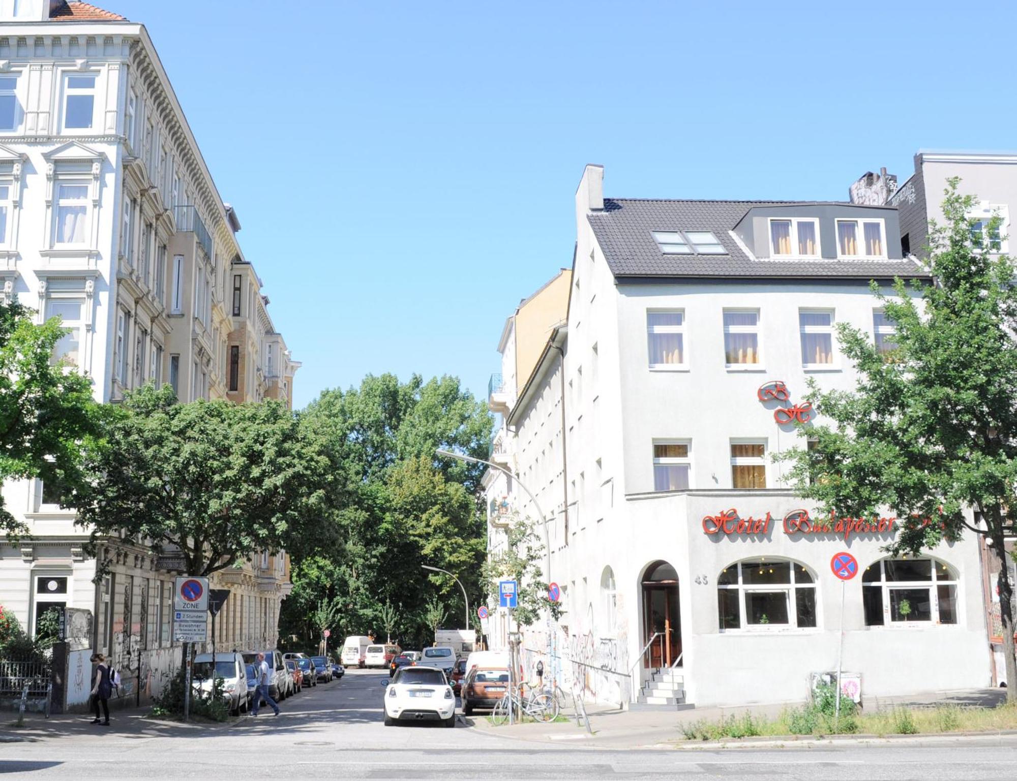 Hotel Budapester Hof Hamburgo Exterior foto